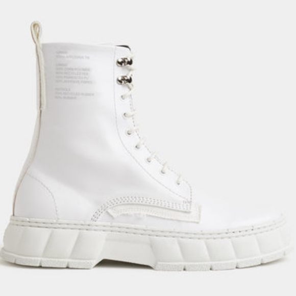 Virón white ankle boots - Picture 4 of 11